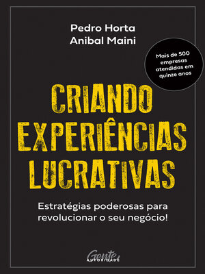 cover image of Criando experiências lucrativas